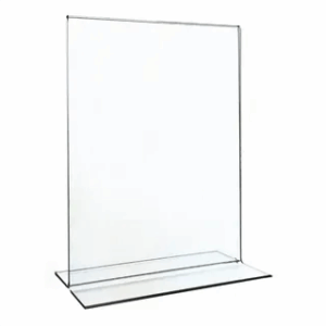 Portadocumentos Acrílico Tipo T – Tamaño Carta Vertical