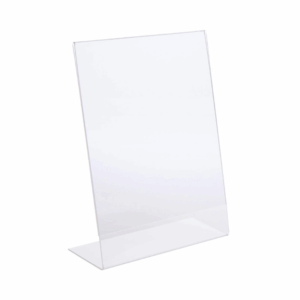 Portadocumentos Acrílico Tipo L – Tamaño Carta Horizontal
